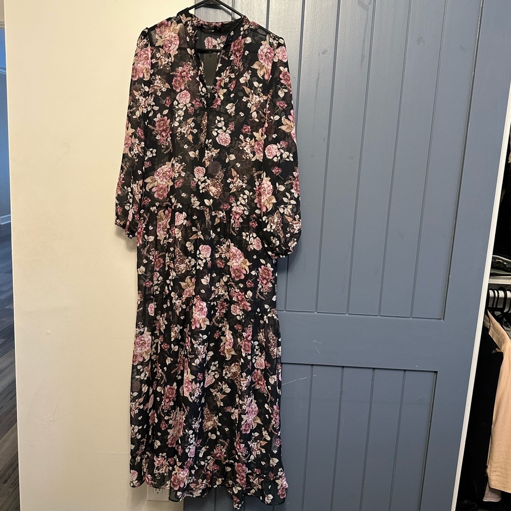 NWT, sheer dress